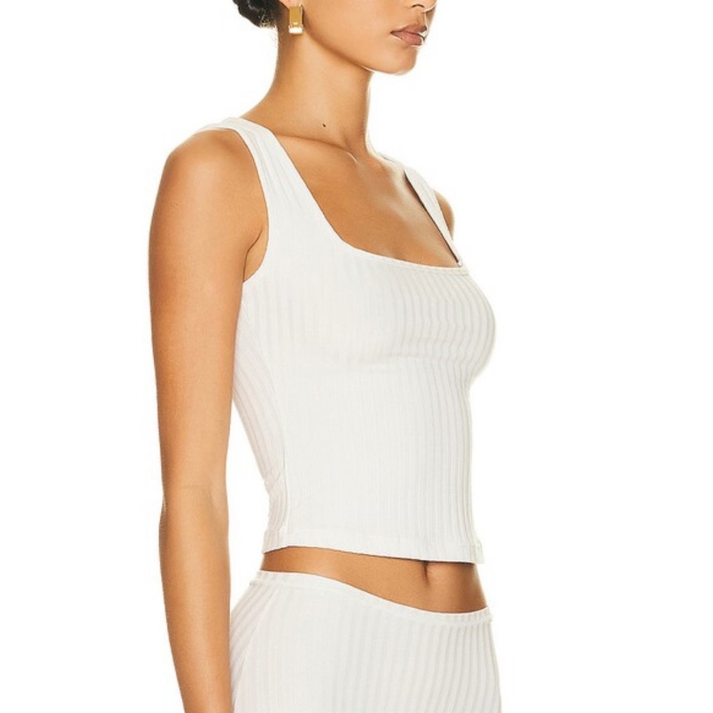 HELSA Eco Rib Square Tank WHITE size small NWT - Picture 2 of 5